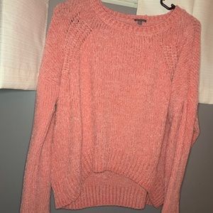 pink sweater